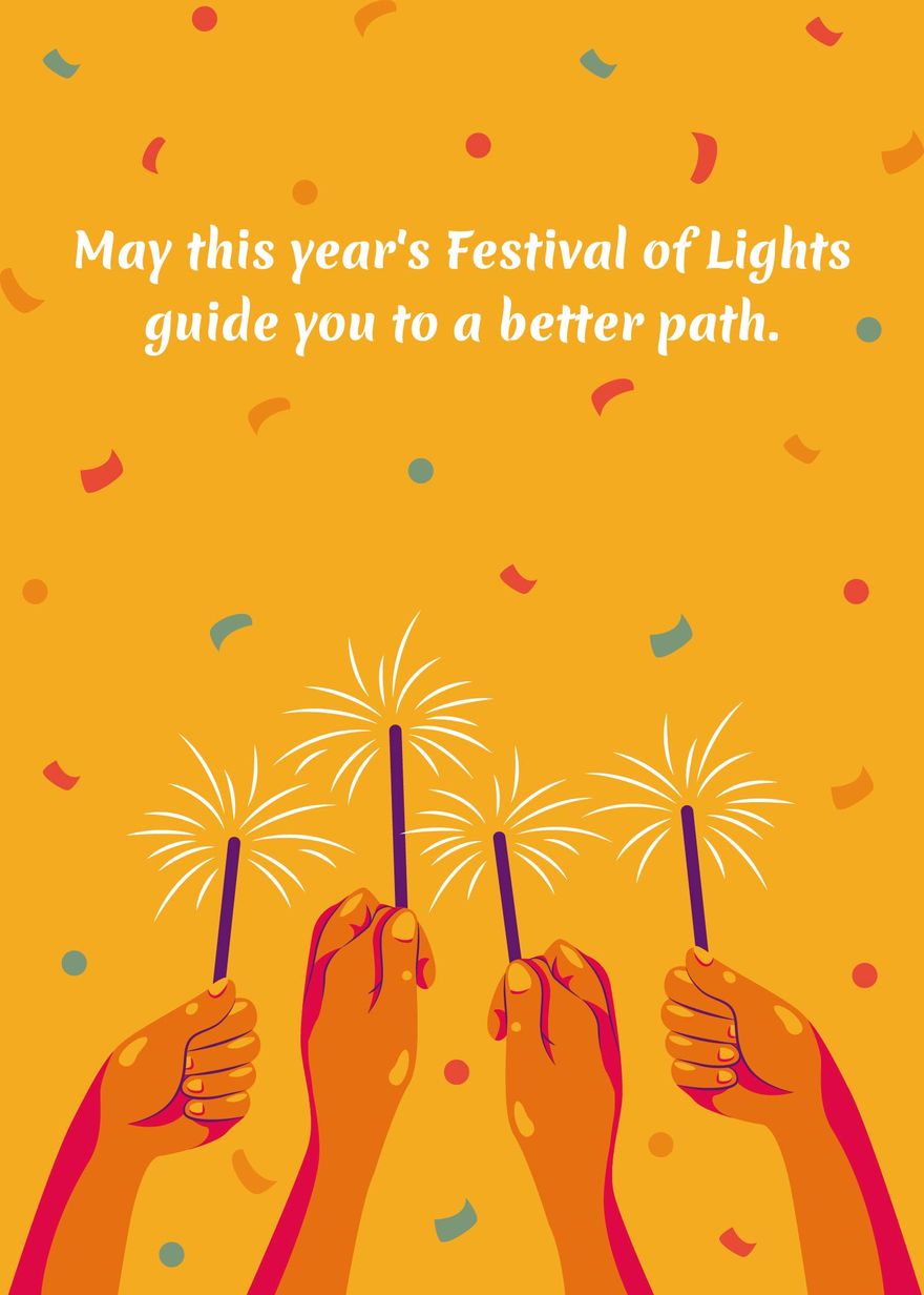 Festival of Lights Greeting Card