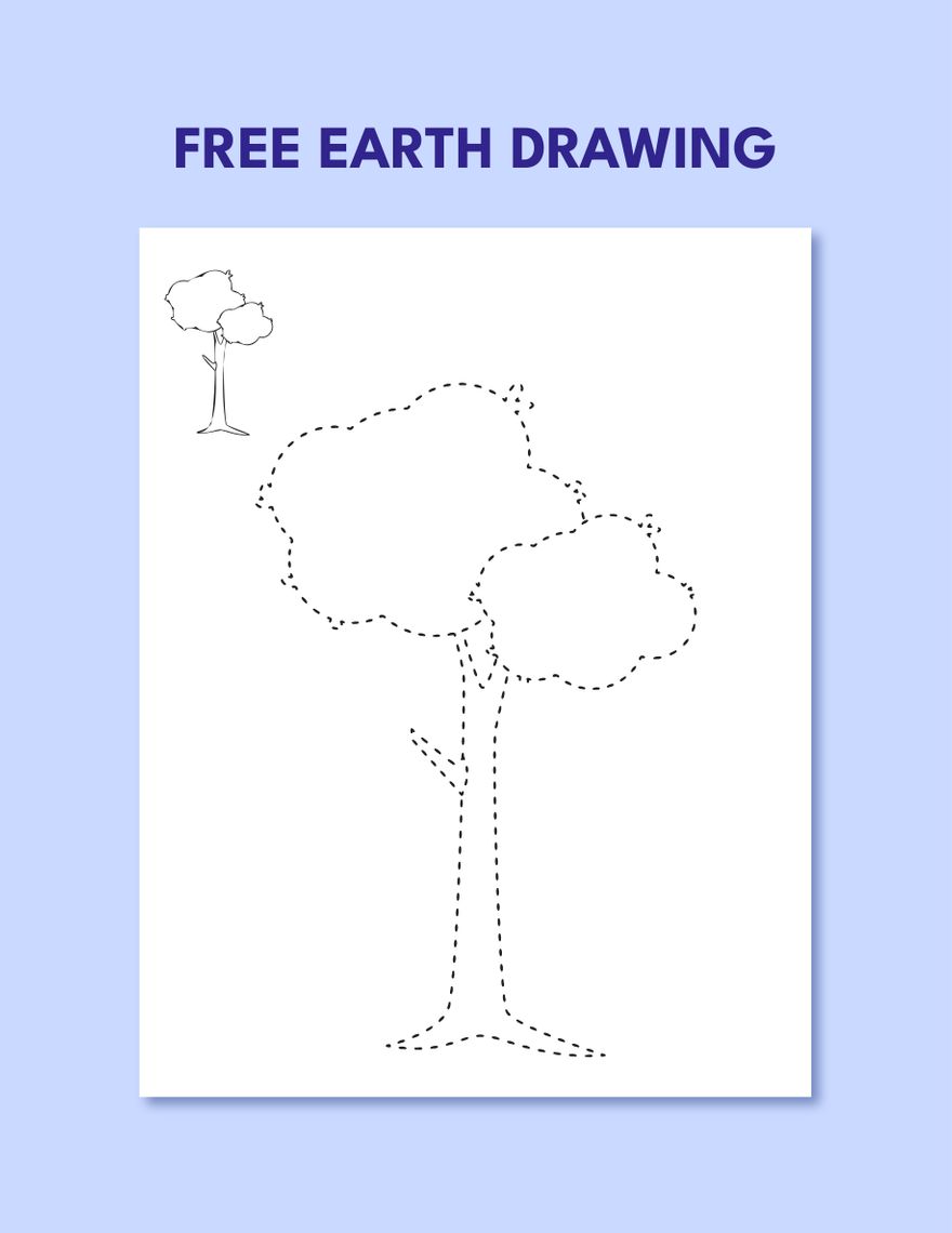 Free Earth Drawing