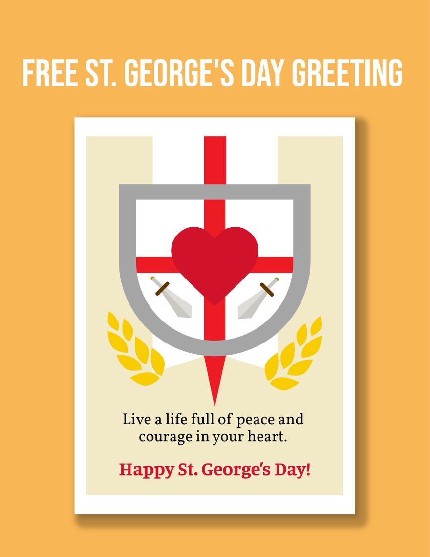St. George's Day Greeting