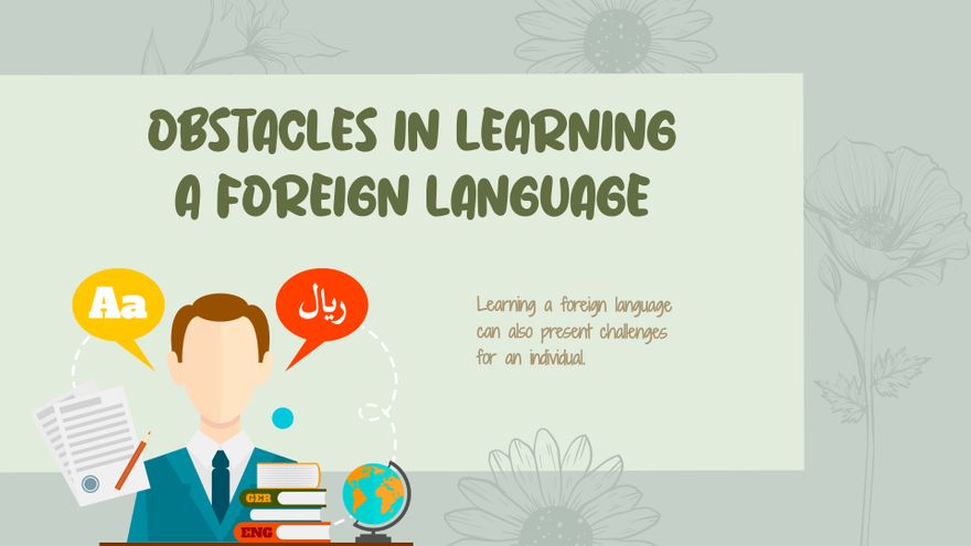 Pretty Foreign Language Presentation