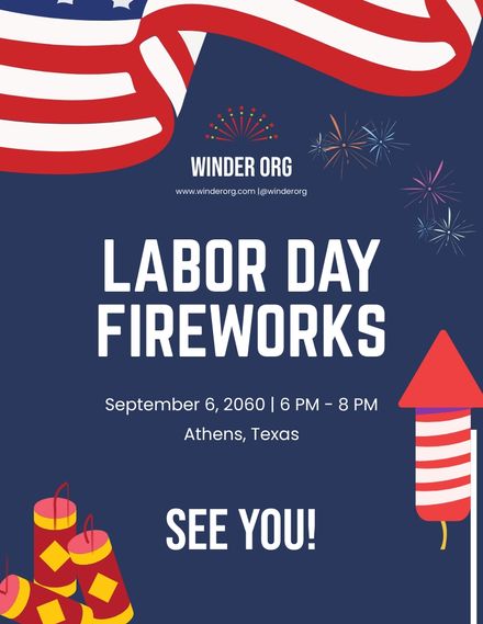 Labor Day Event Flyer