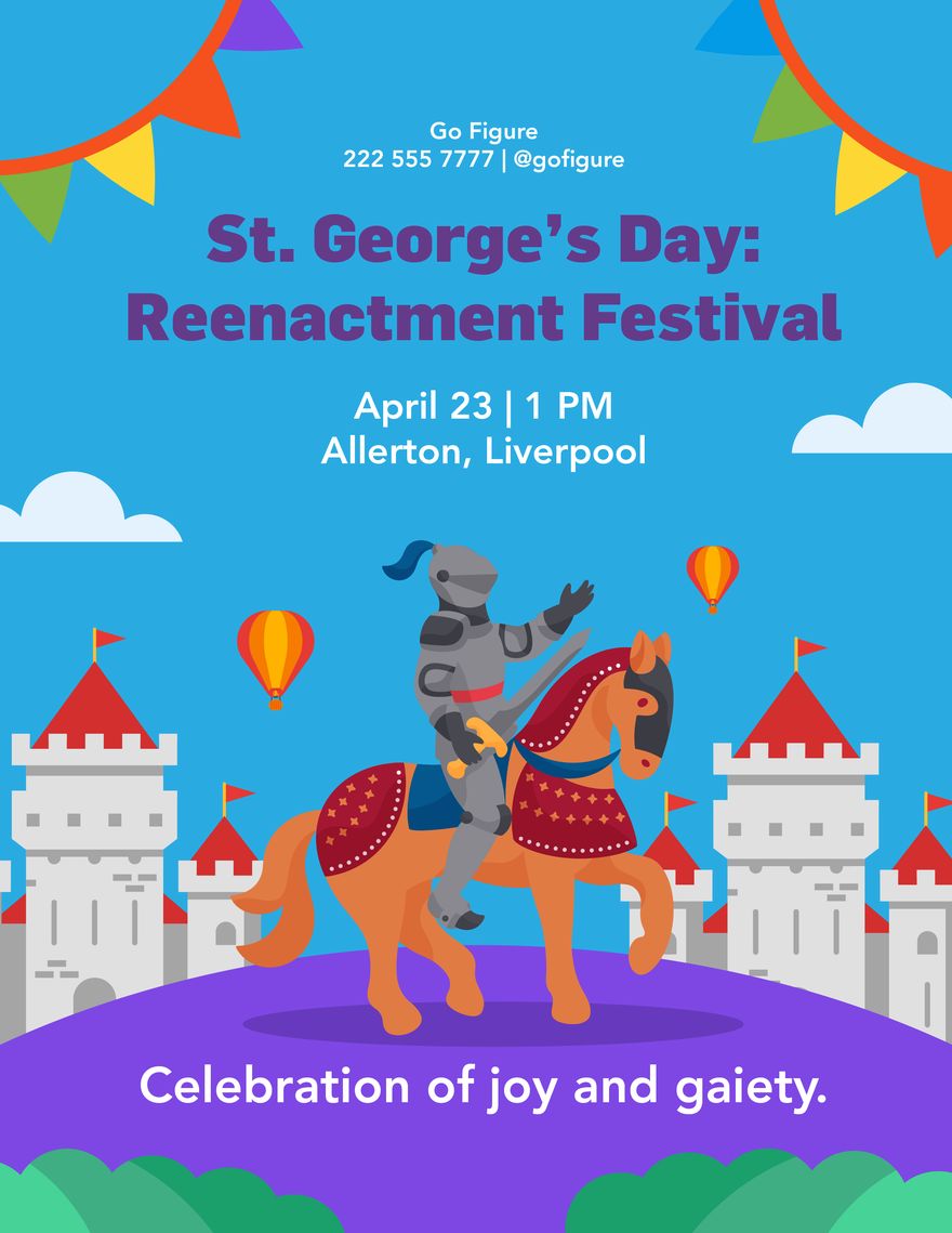 St. George's Day Promotion