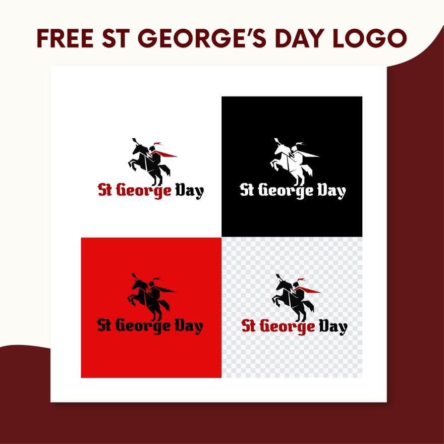 St. George's Day Logo