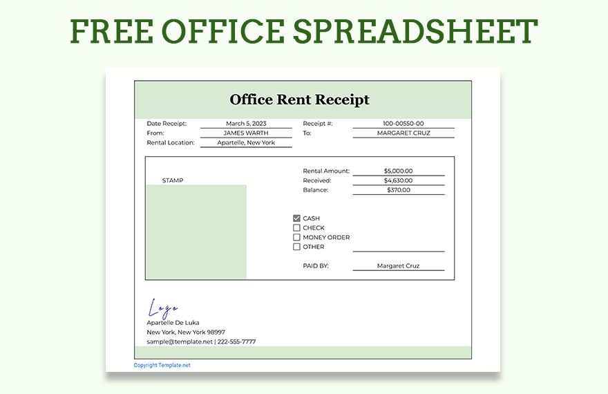 Office Spreadsheet