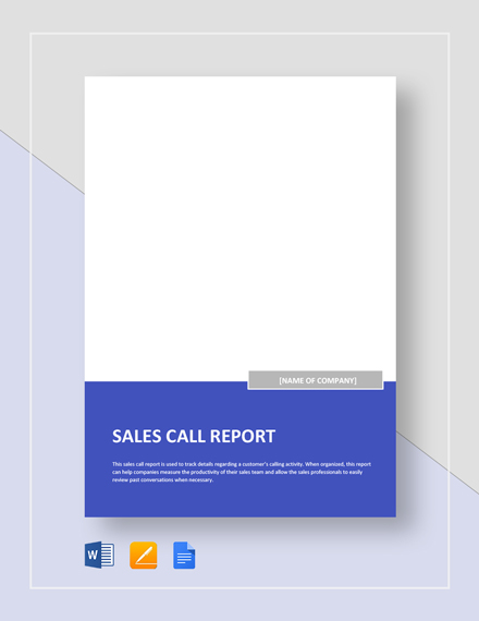 sales-call-report-template-12-free-word-pdf-apple-pages-google