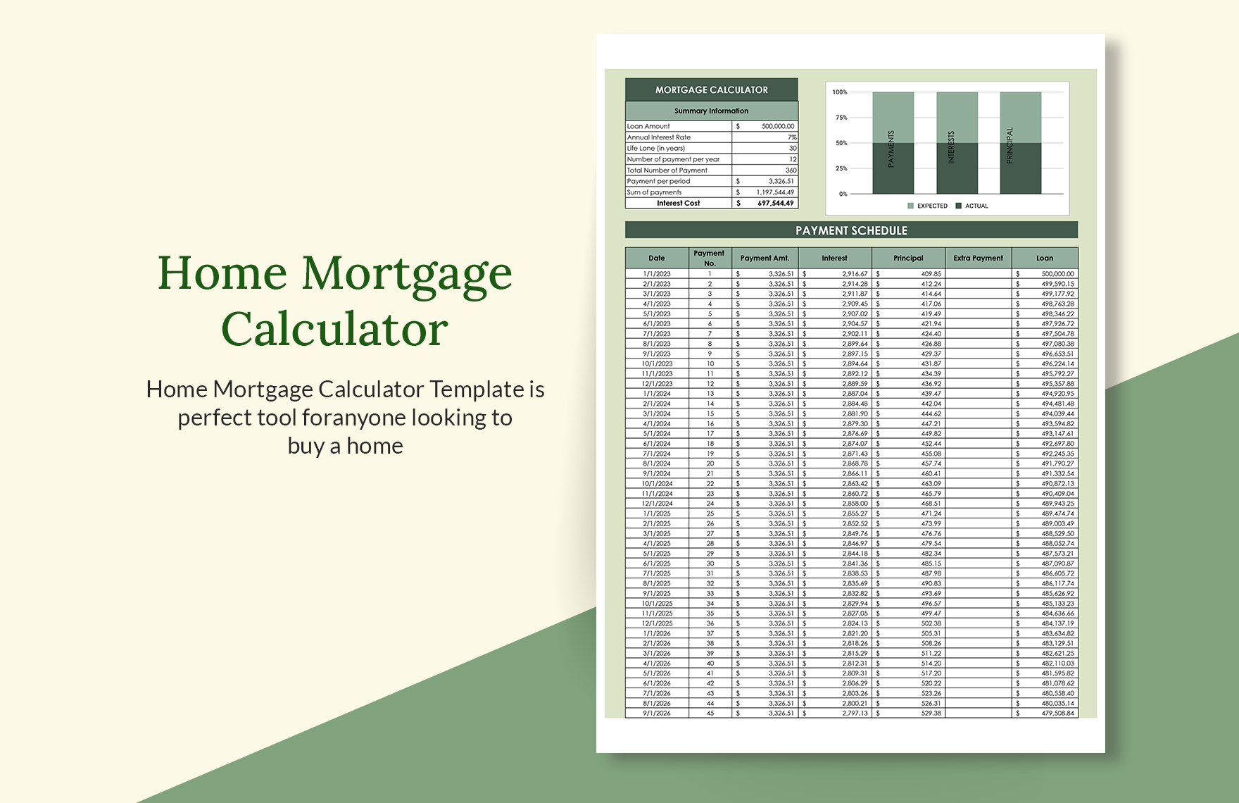 Home Mortgage Calculator