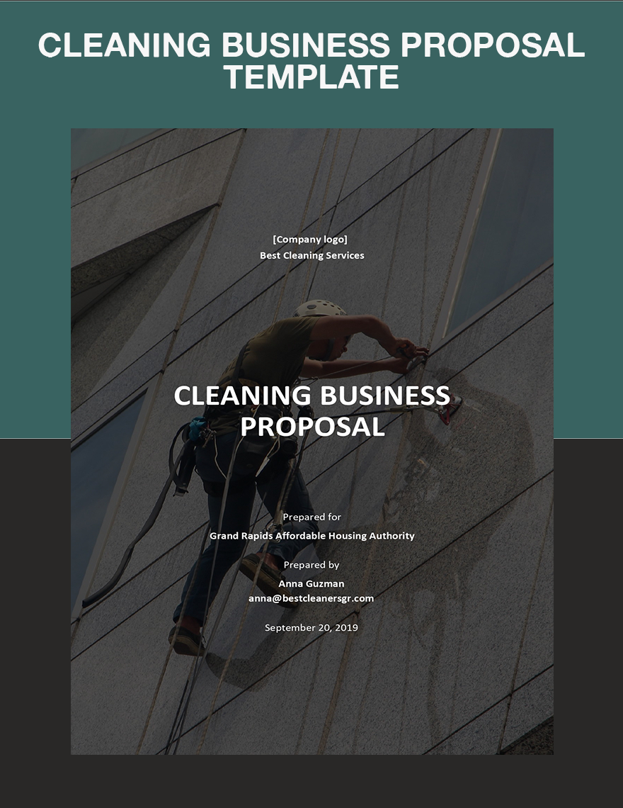 Cleaning Business Proposal