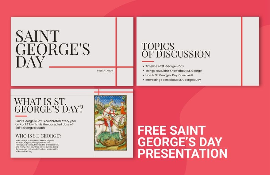 St. George's Day Presentation