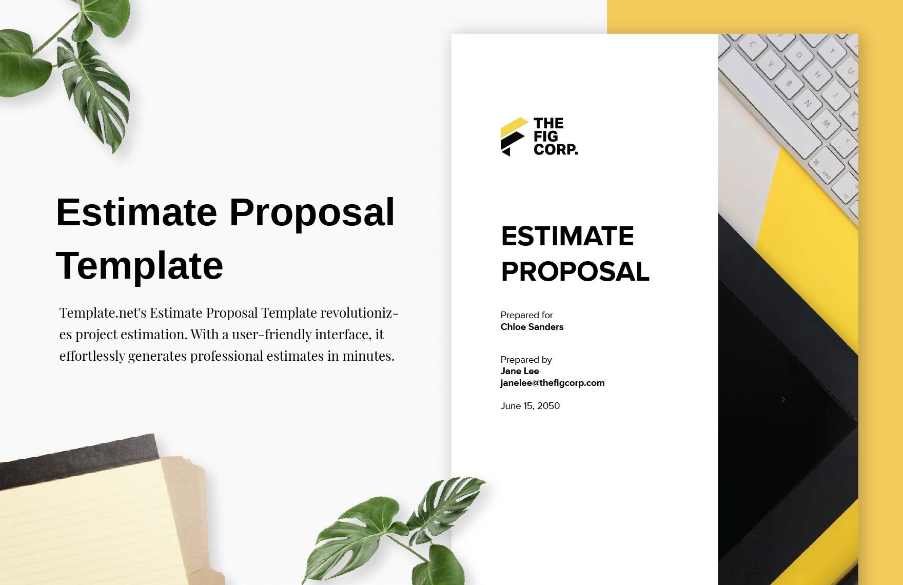 Estimate Proposal Template