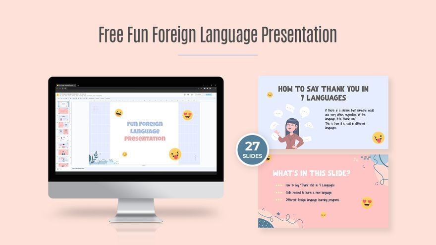 Fun Foreign Language Presentation