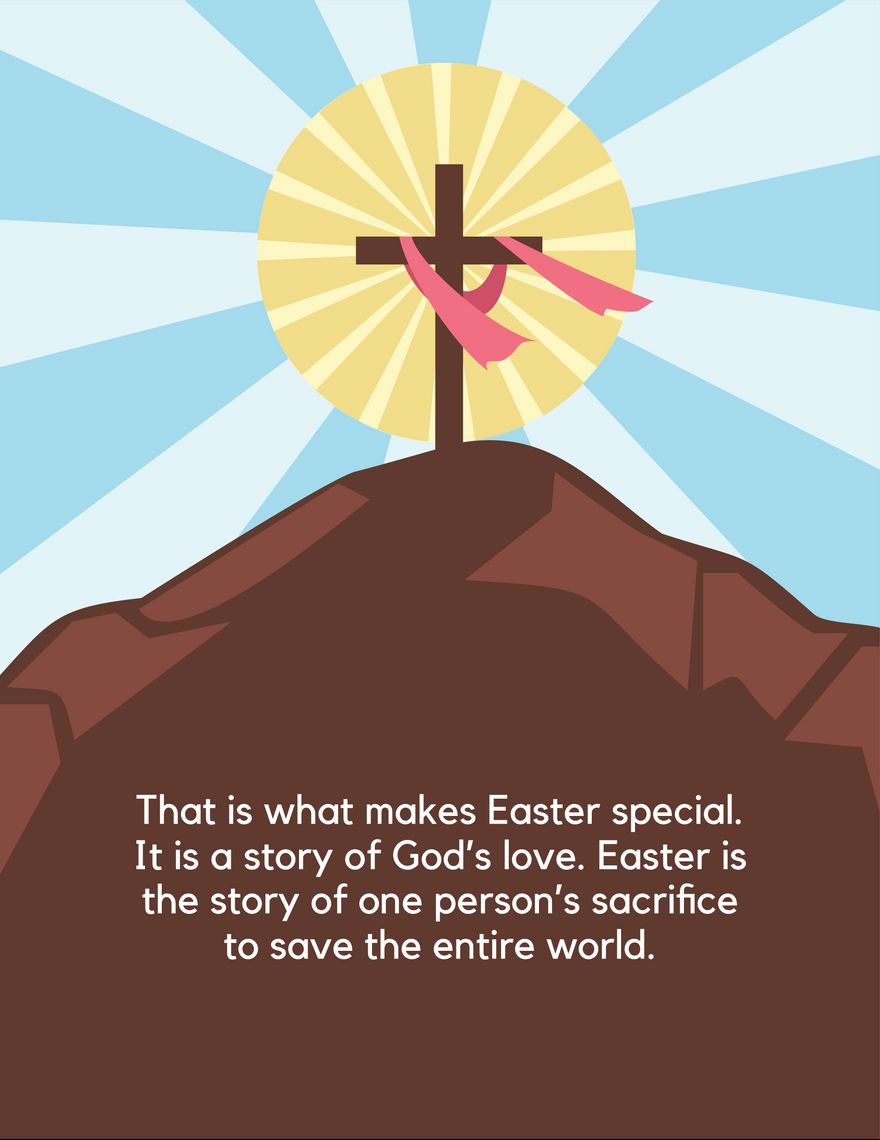 Easter Story Template