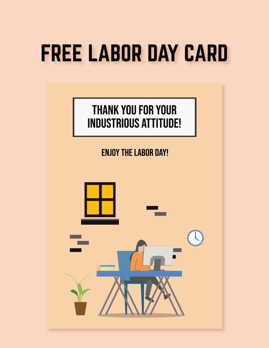 Labor Day Card