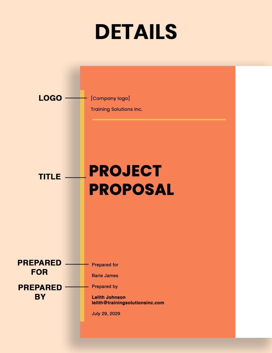 Project Proposal Outline Template