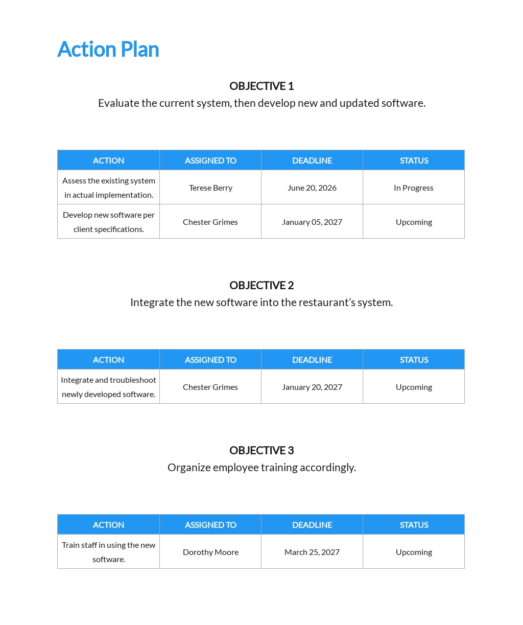 software development proposals templates for keynote