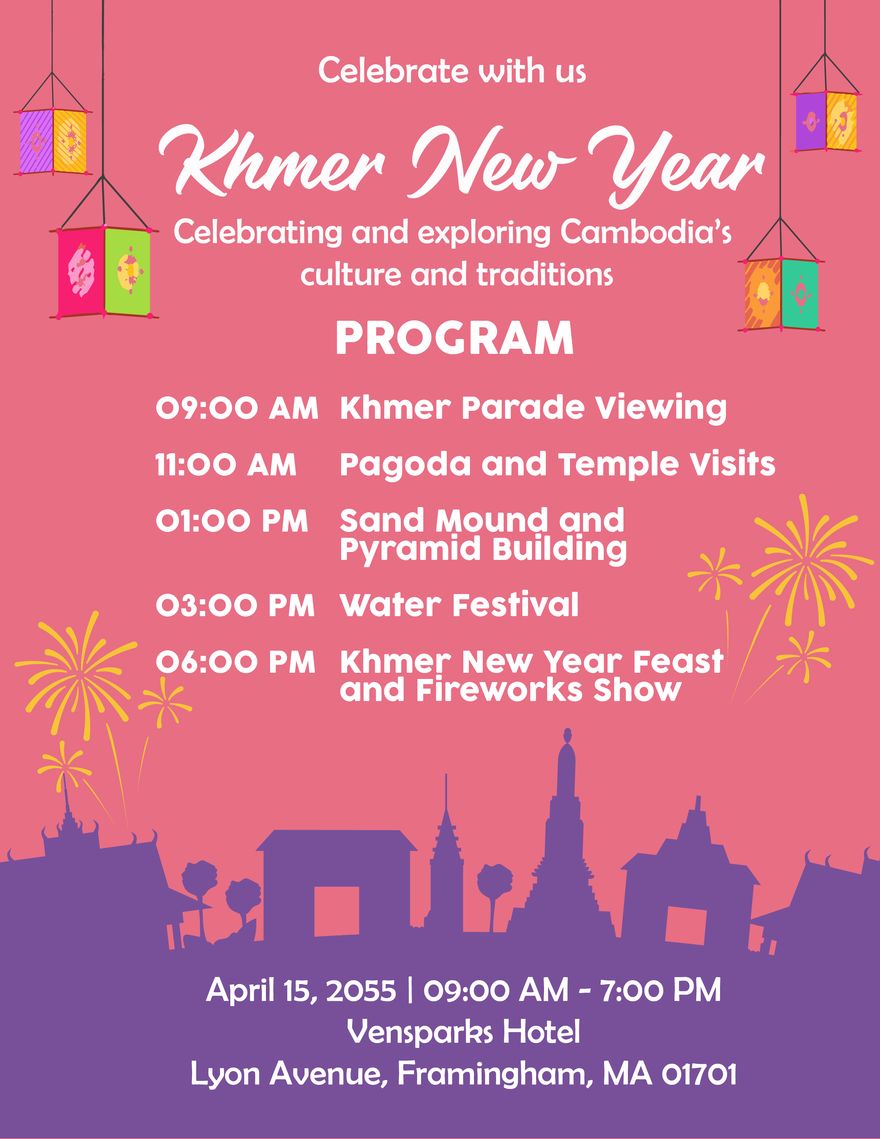 Khmer New Year Program