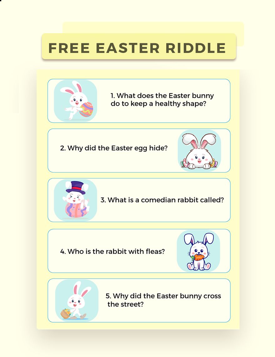 Easter Riddle