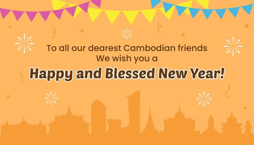 Khmer New Year Card
