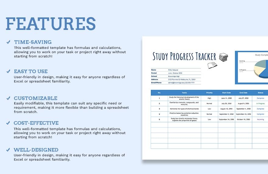 Study Progress Trackers