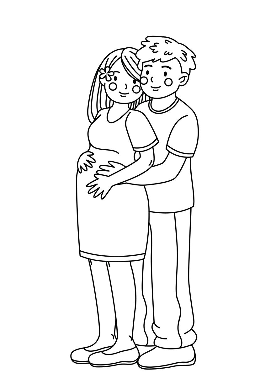 Free Parents Drawing