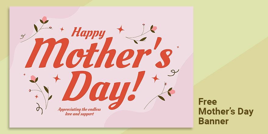 Mother's Day Banner