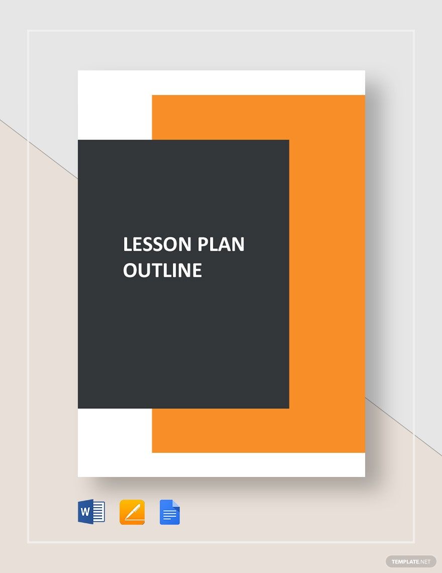 Lesson Plan Outline Template