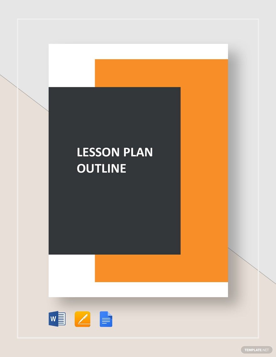 Lesson Plan Outline Template Download In Word Google Docs Apple 