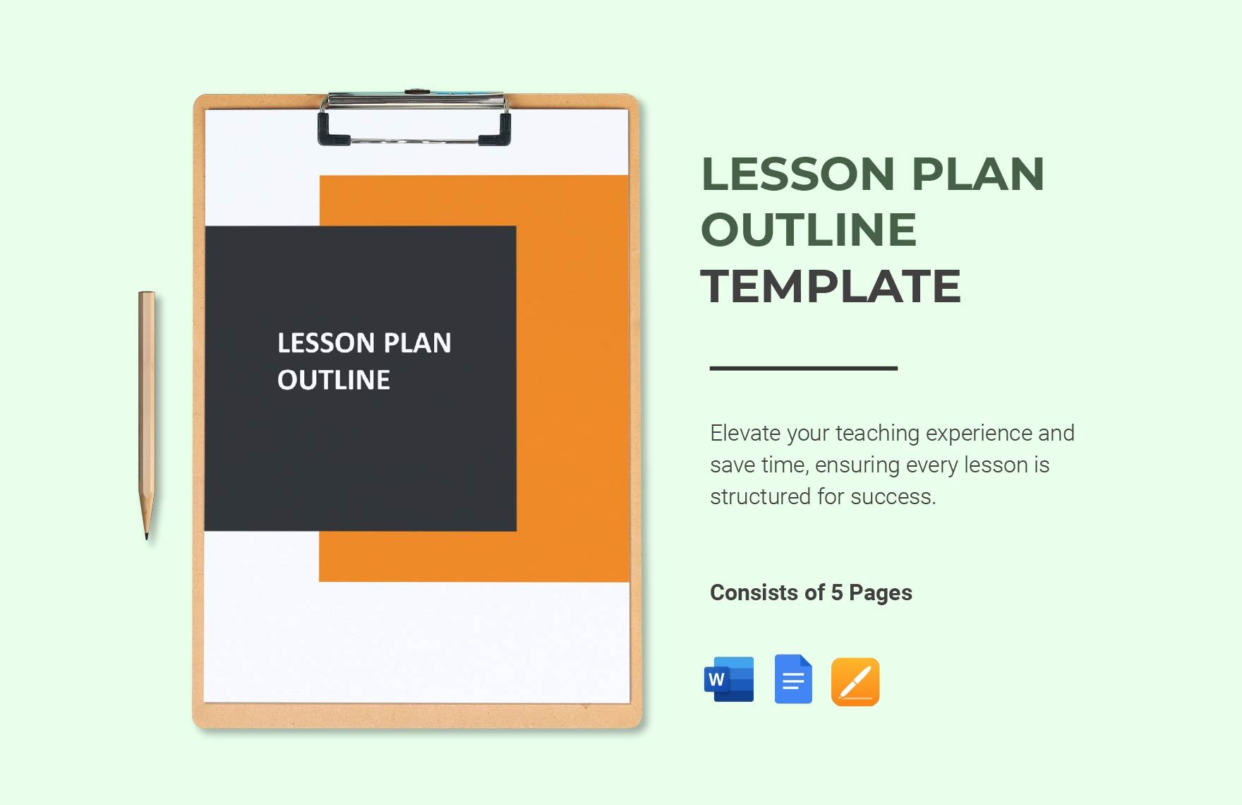 Lesson Plan Outline Template