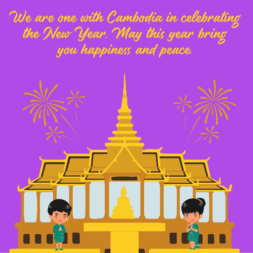Khmer New Year Linkedin Post