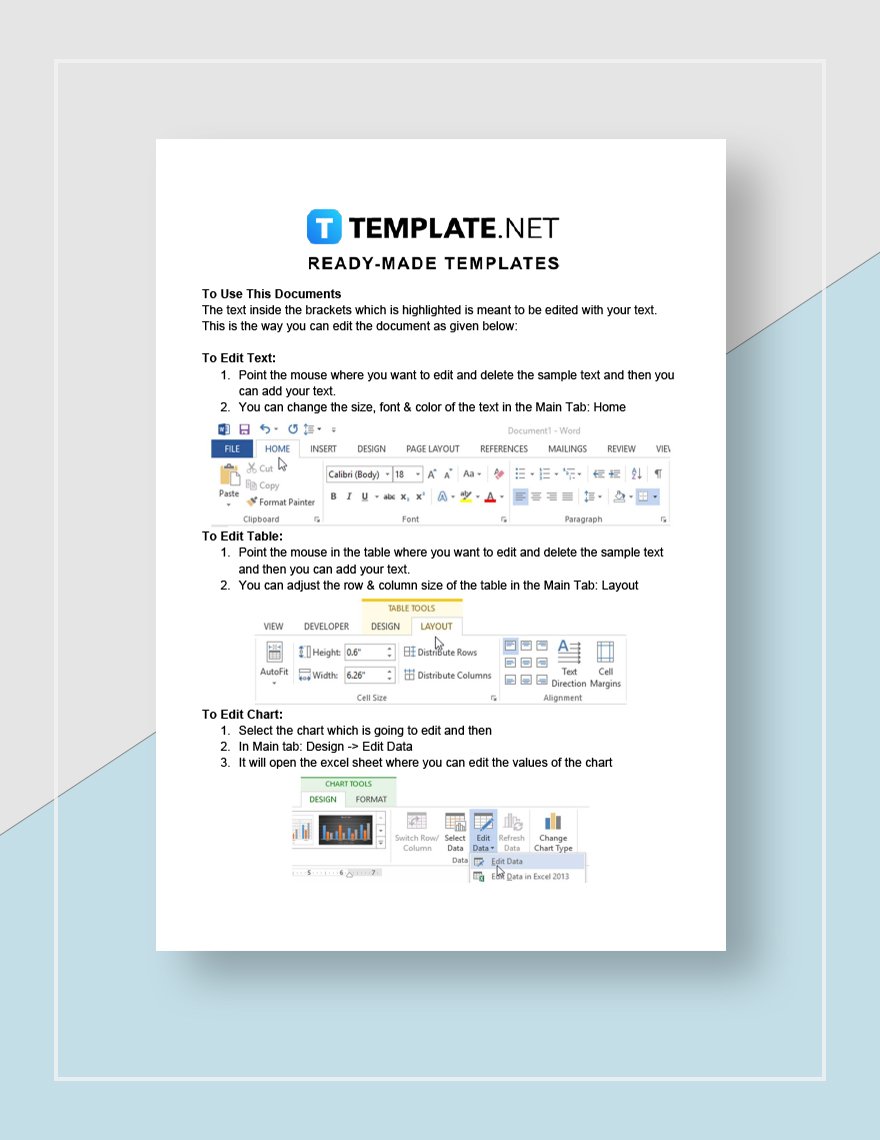 One Page Strategic Action Plan Template