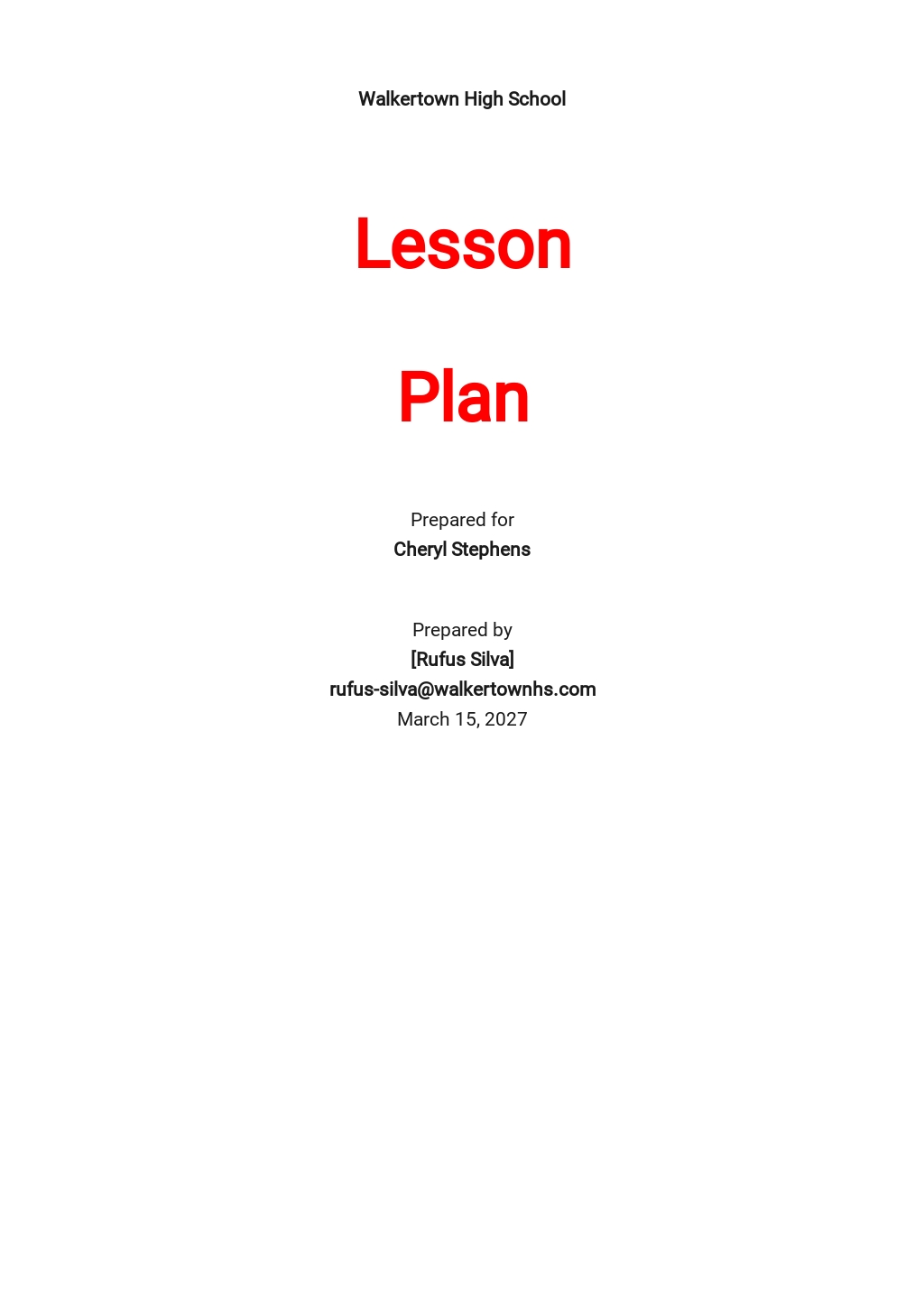 Physical Education Lesson Plan Template.jpe