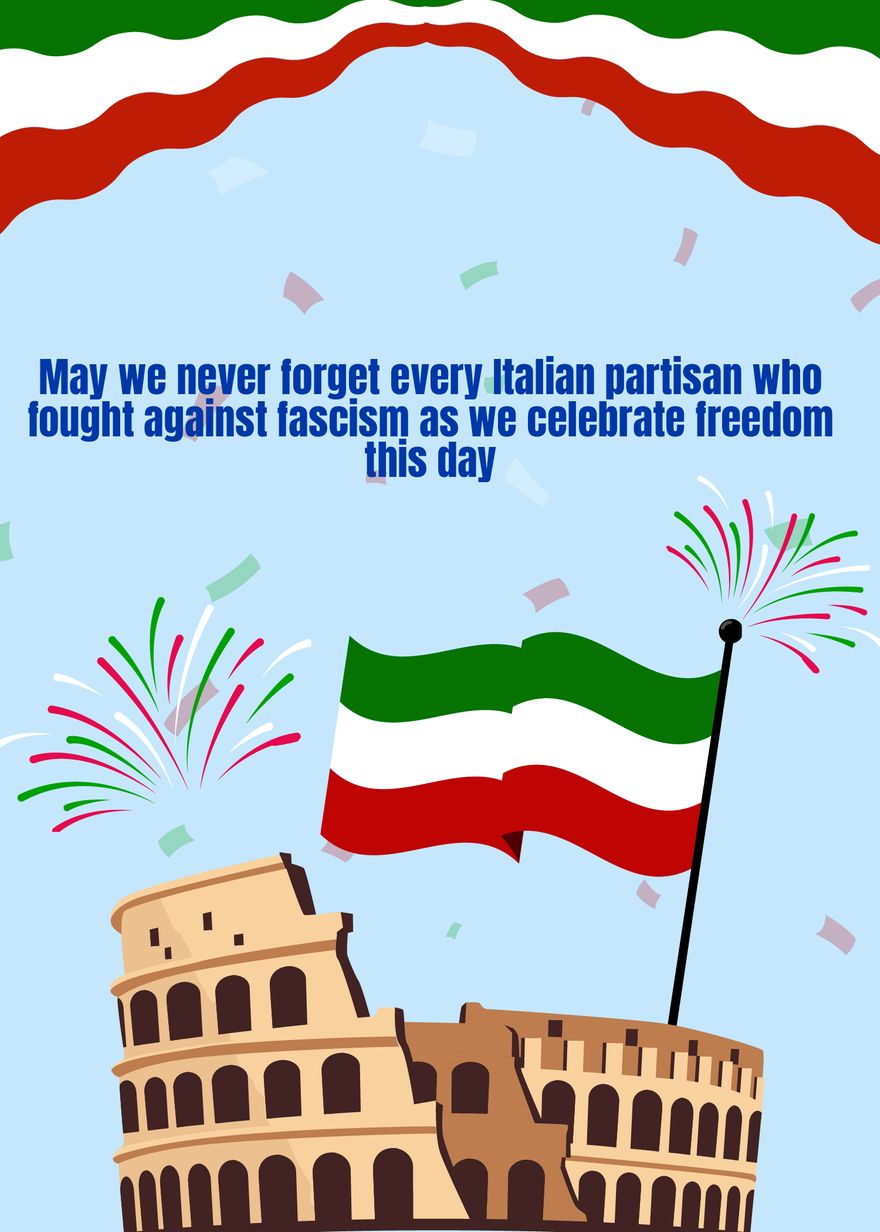 Italy Liberation Day Wishes