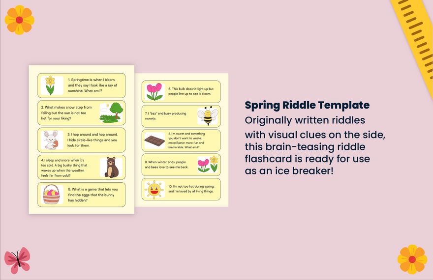 100+ Spring Teacher Resource Templates