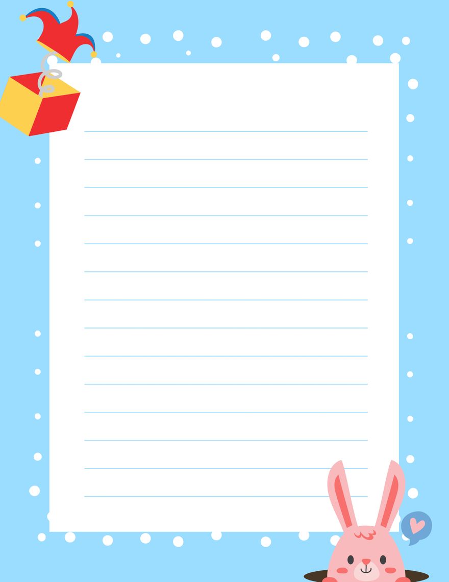 Cute Letter Paper