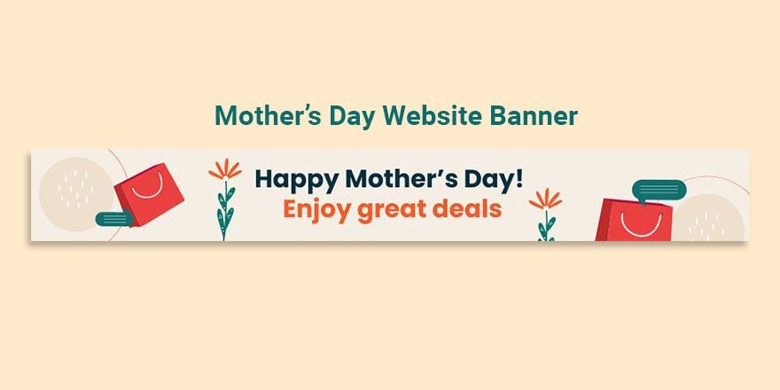 Mother's Day Website Banner