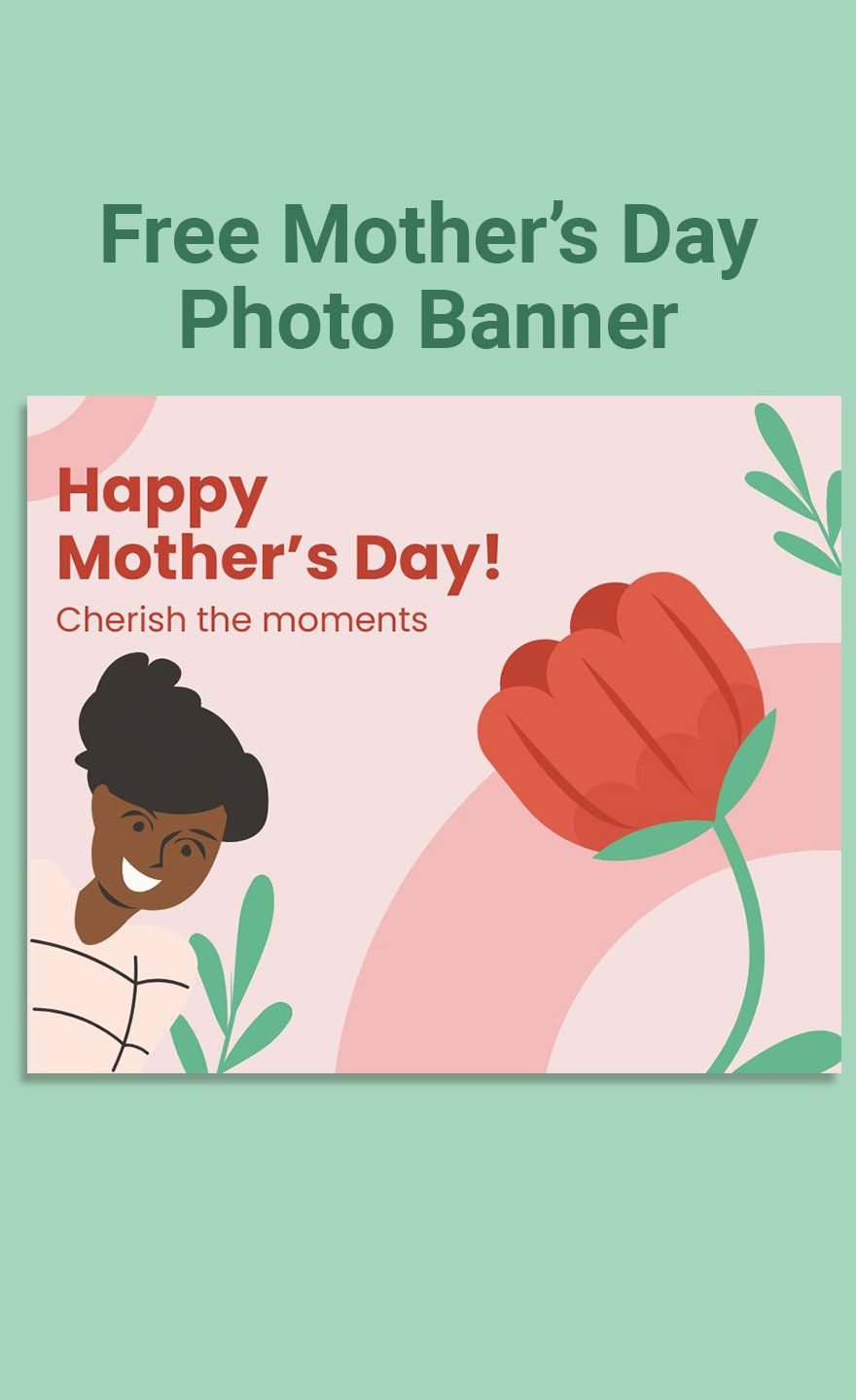 Mother's Day Photo Banner