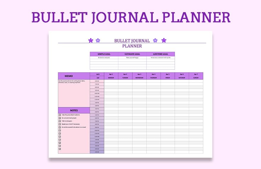 bullet-journal-planner