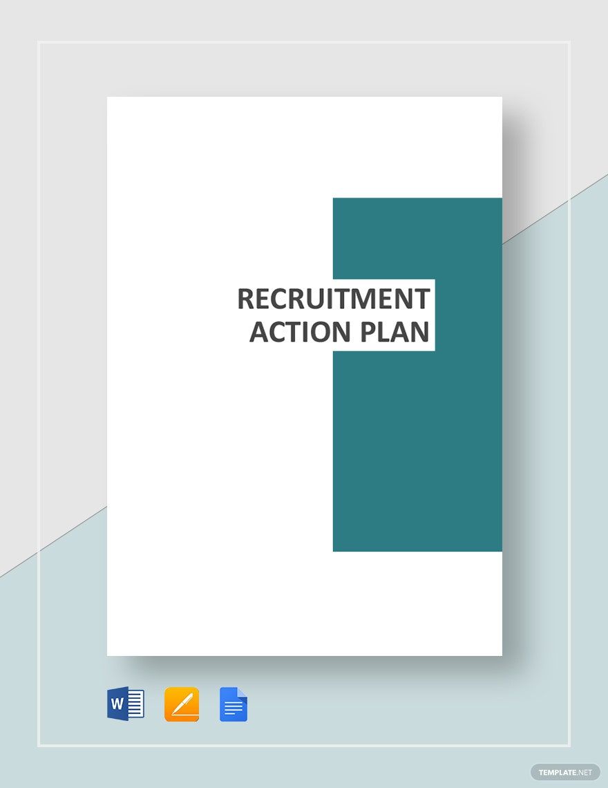 Recruitment Action Plan Template