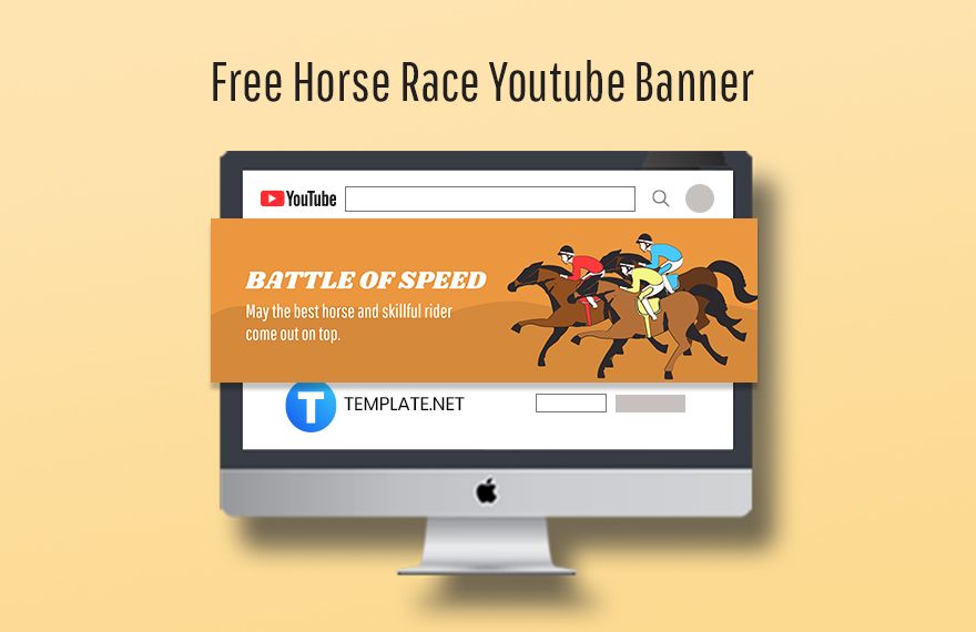 Horse Race Youtube Banner