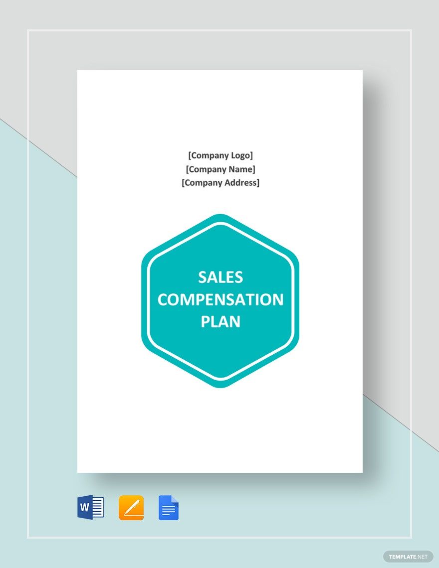 Sales Compensation Plan Template