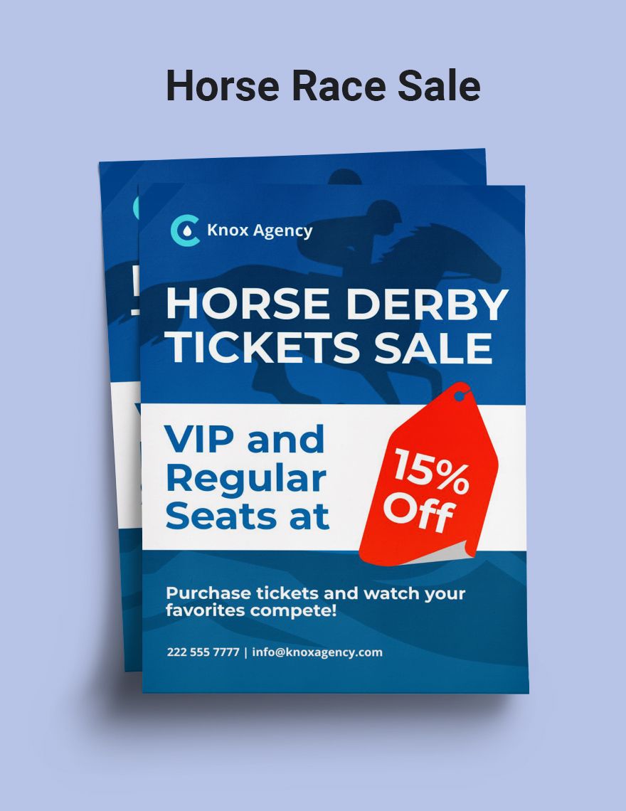 Horse Race Sale
