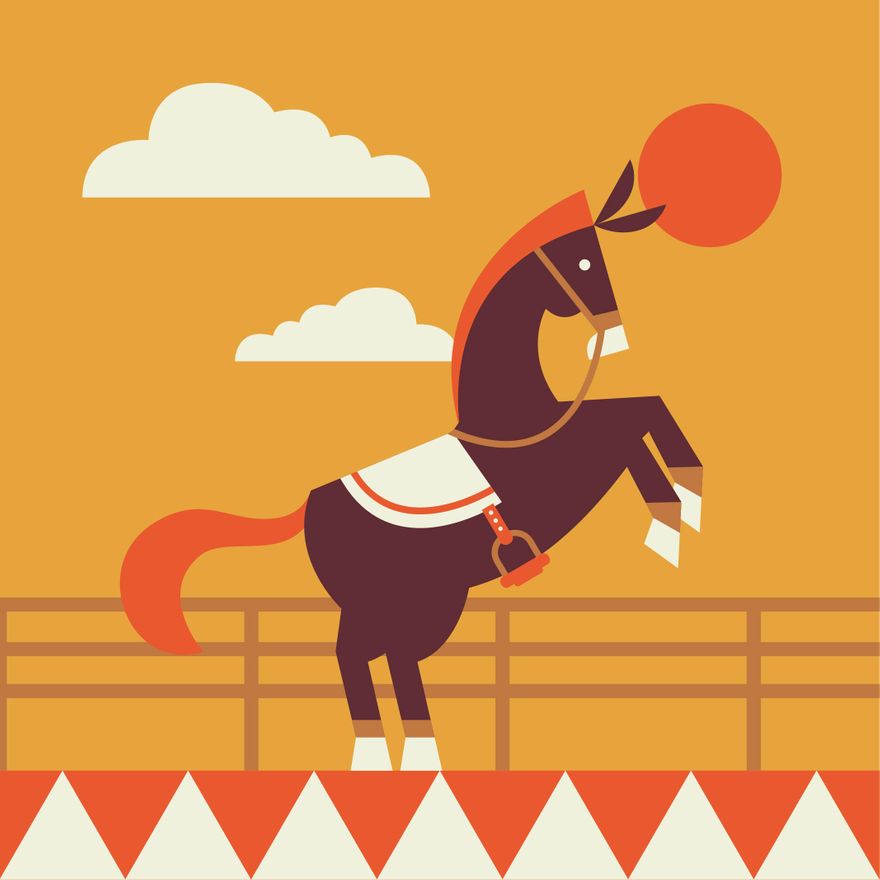Horse Race Artwork in EPS, Illustrator, JPG, PSD, PNG, SVG - Download ...
