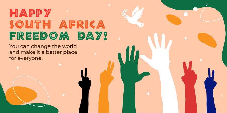 South Africa Freedom Day Twitter Post 