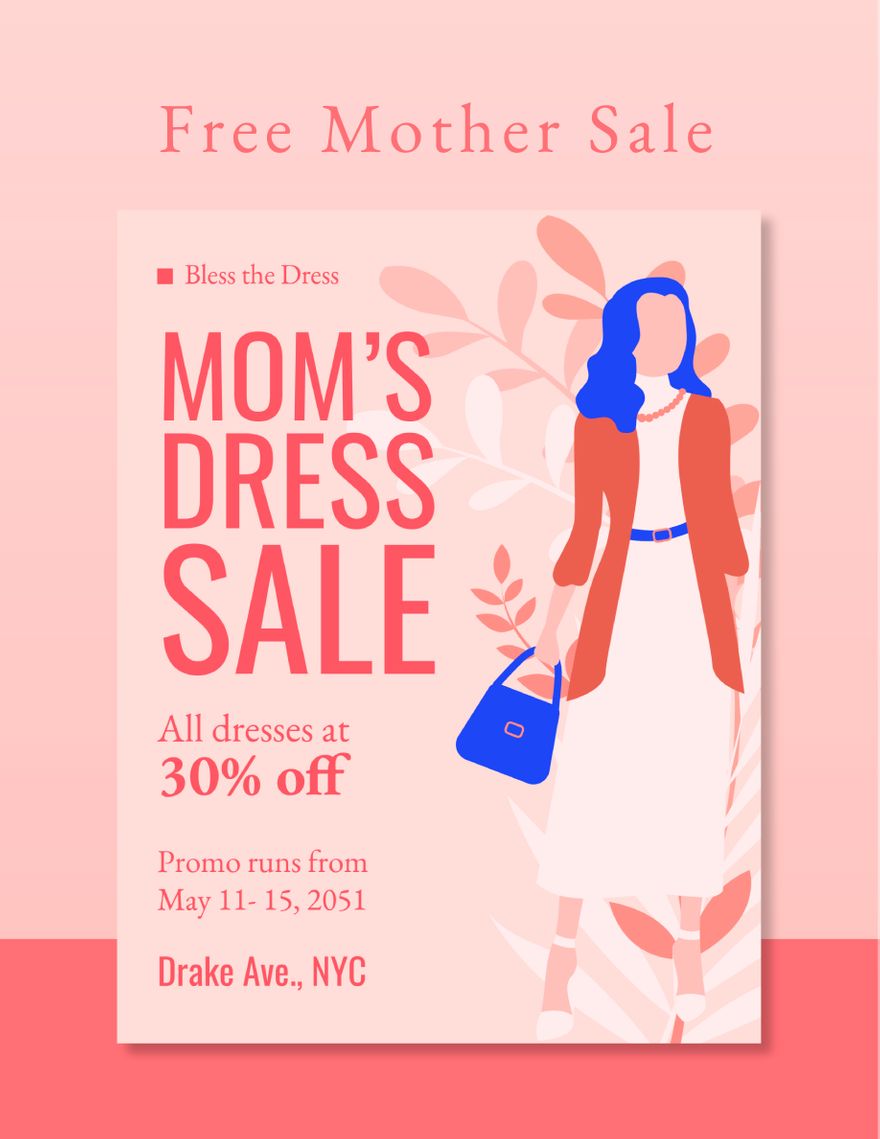 Free Mother Sale in Word, Google Docs, Illustrator, PSD, EPS, SVG, JPG, PNG