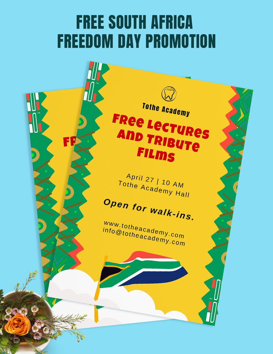 South Africa Freedom Day Promotion