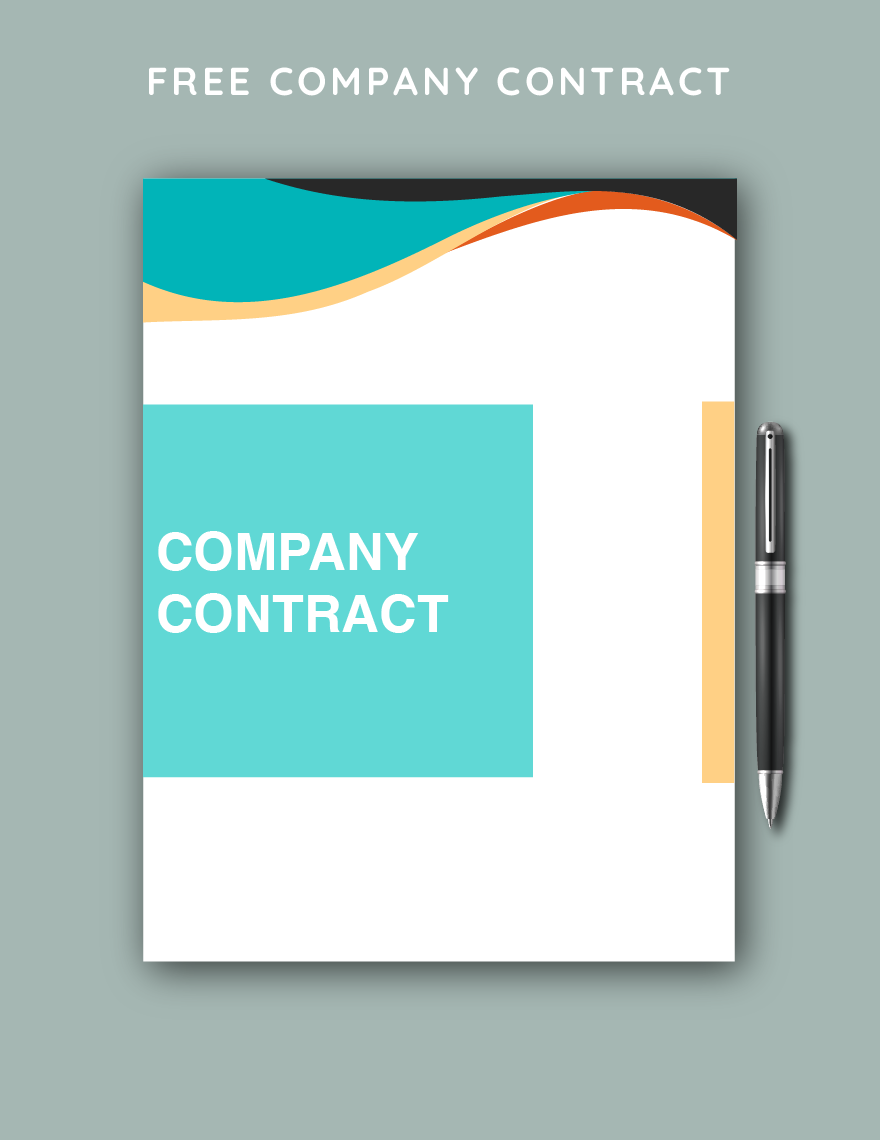 Company Contract Template
