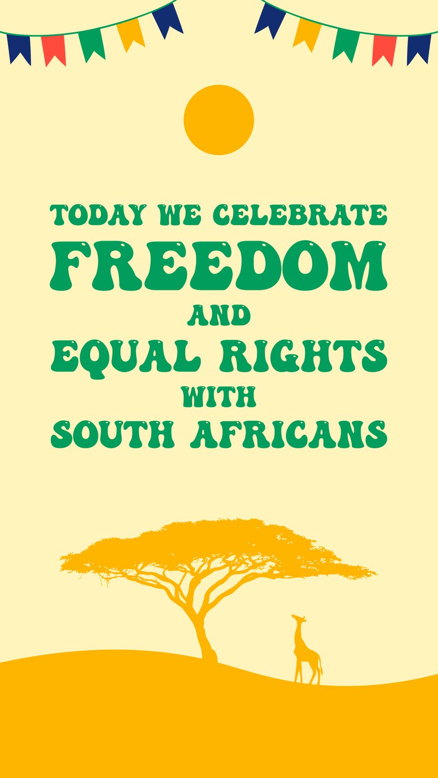 South Africa Freedom Day Whatsapp Status