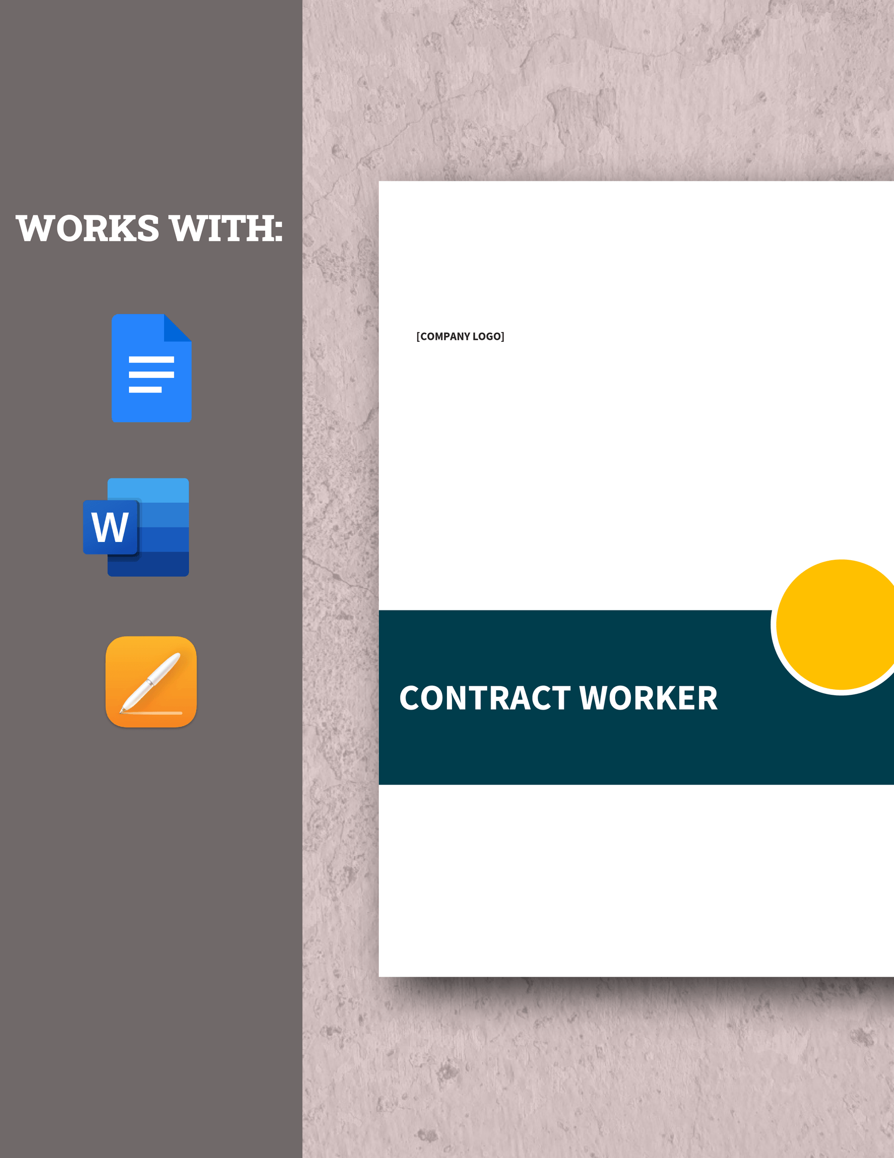 Contract Worker Contract Template