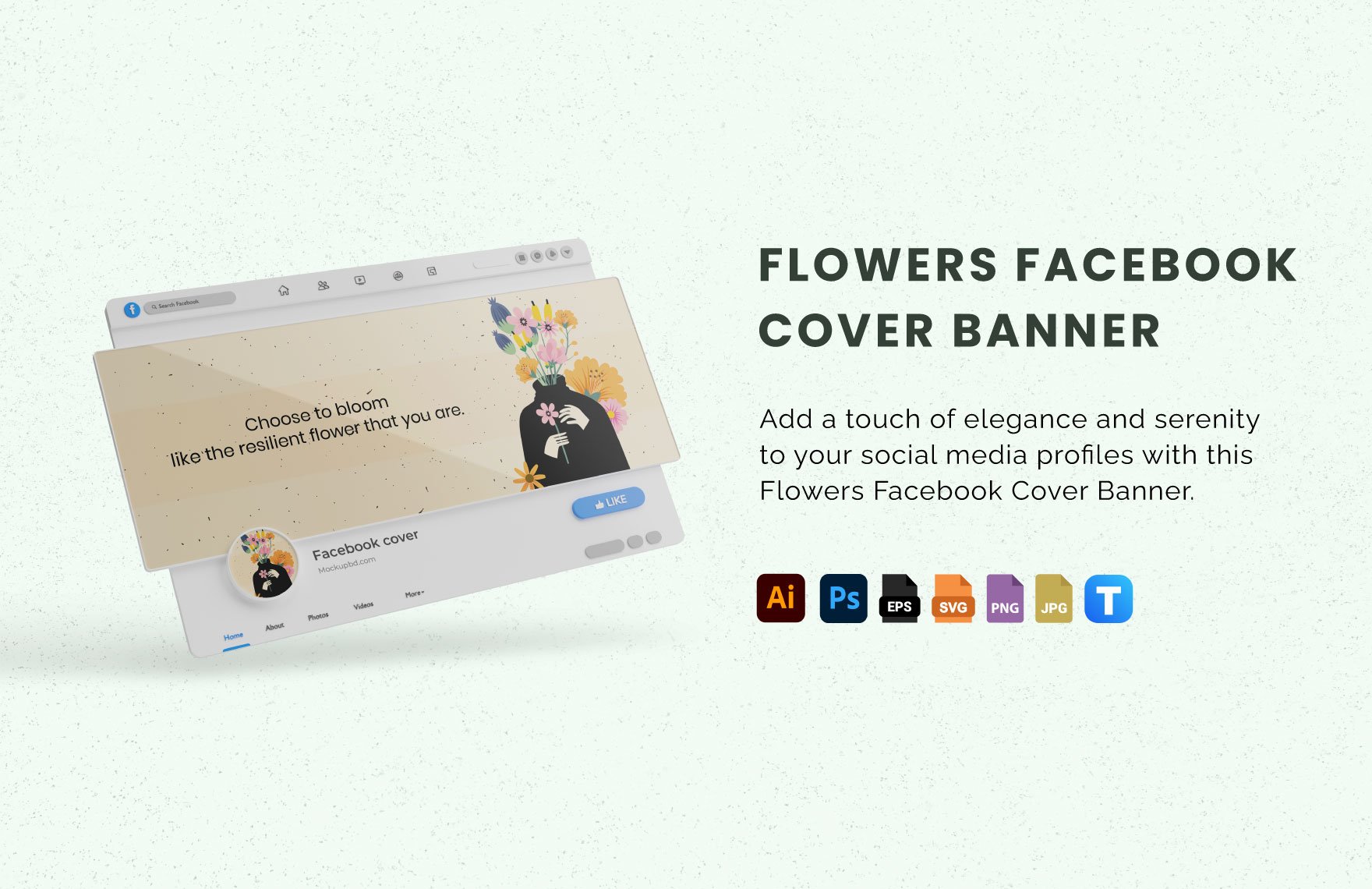 Flowers Facebook Cover Banner