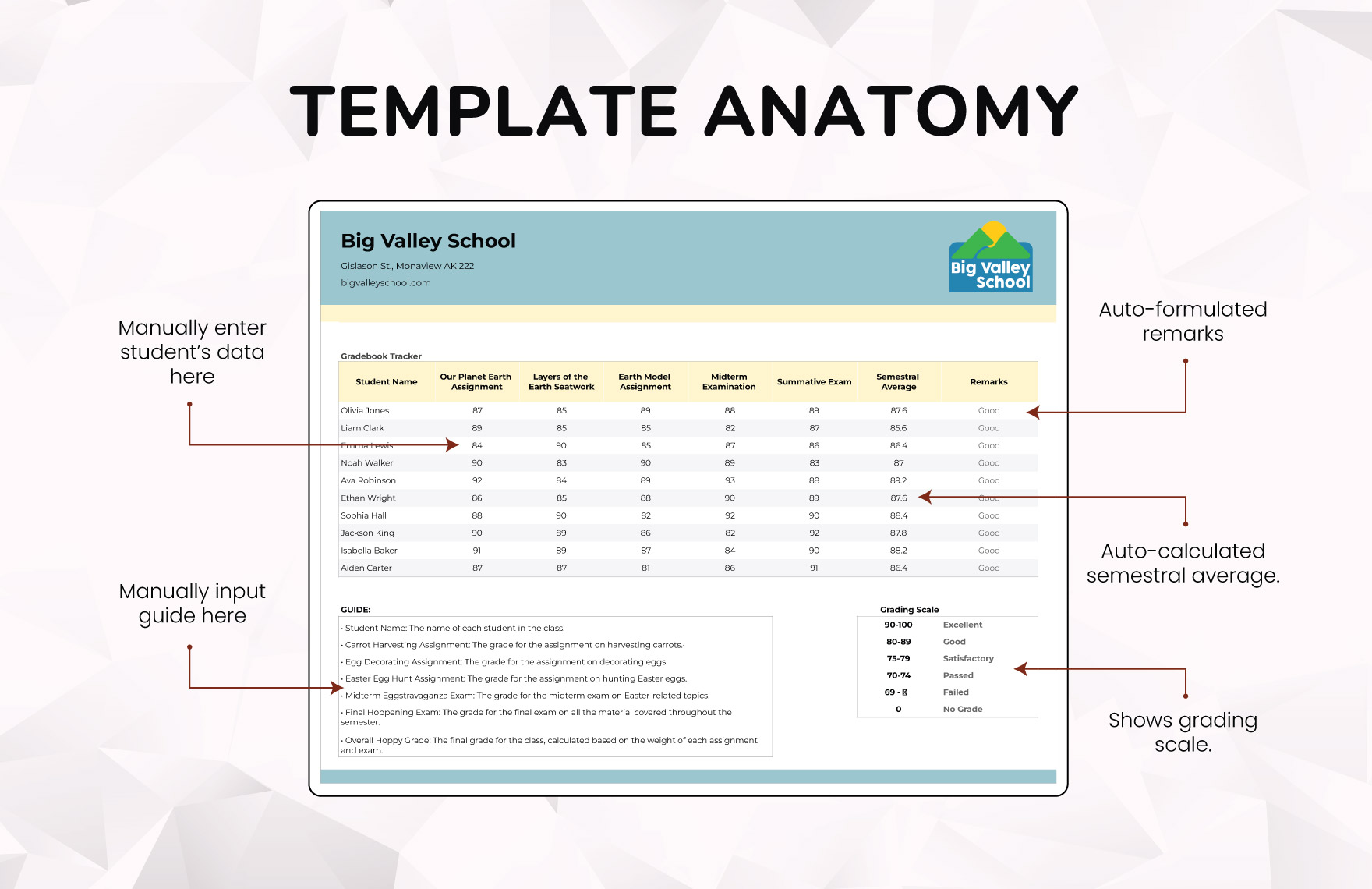 Earth Tracker Template