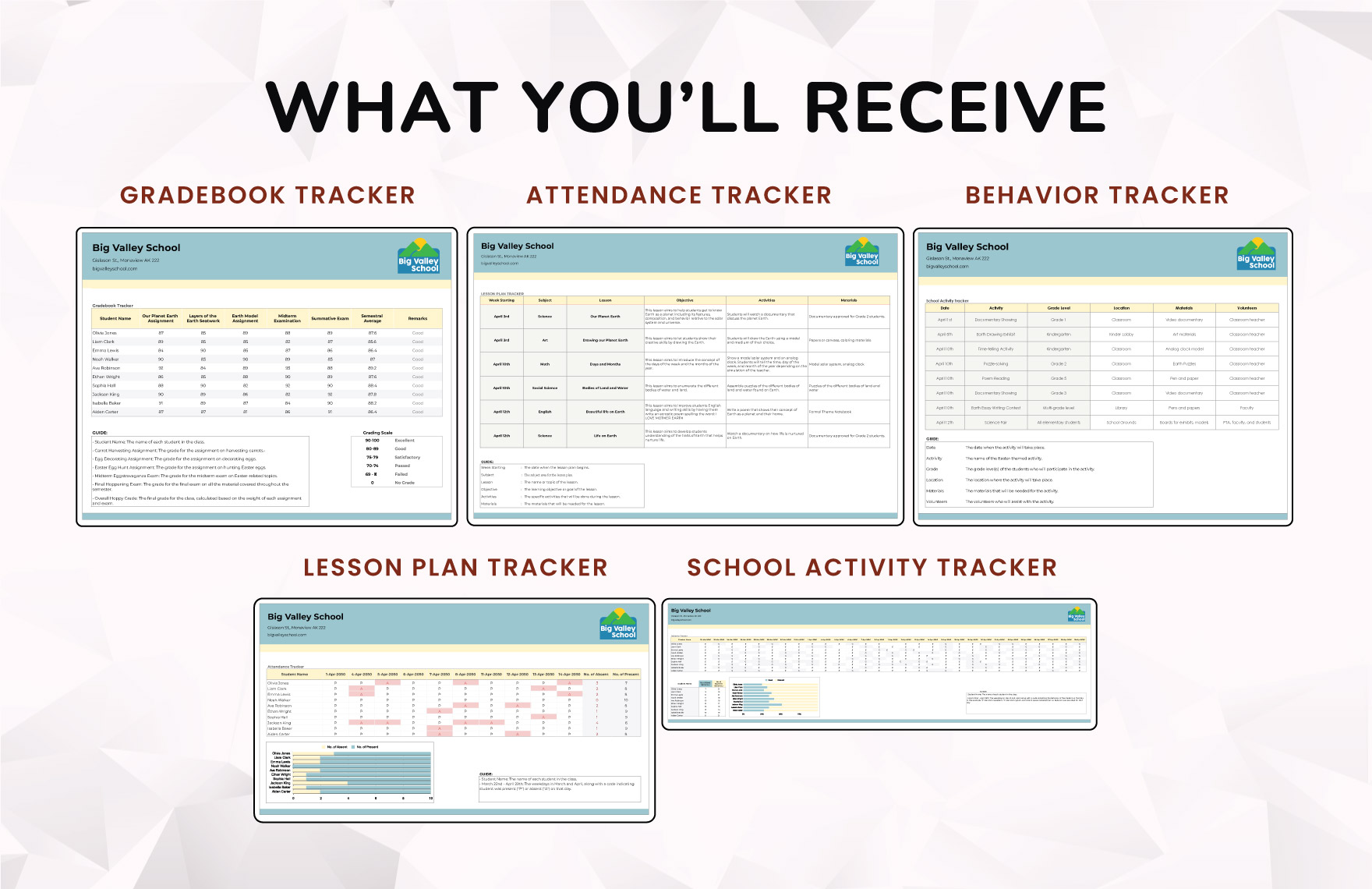 Earth Tracker Template